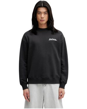 Barbour Waterbestendige Oversized Sweater - Zwart