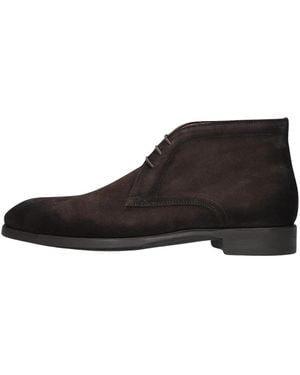 Magnanni Lace-Up Boots - Black
