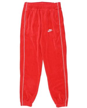Nike Velour Sportswear Club University/ Hose - Rot