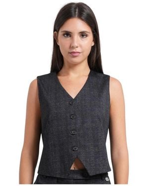 Fracomina Waistcoats - Blue
