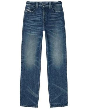 DIESEL Straight Jeans - Azul
