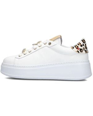 GIO+ Weiße Plateau-Sneaker Für Frauen