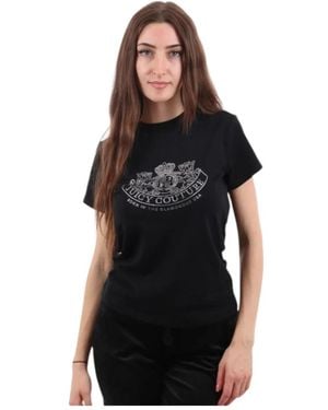 Juicy Couture T-Shirts - Zwart