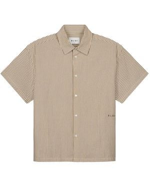 OLAF HUSSEIN Short Sleeve Shirts - Natural