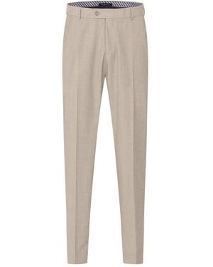 Bugatti Suit Trousers - Natural