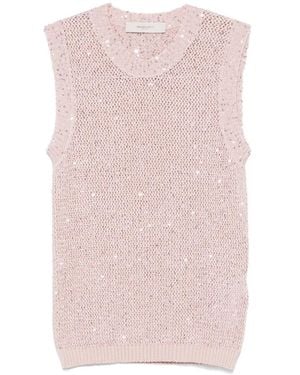 Golden Goose Round-Neck Knitwear - Rosa