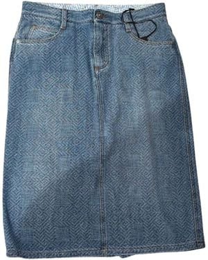 Ermanno Scervino Denim Skirts - Azul