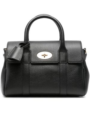 Mulberry Tassen ,Zwart ,Leer Bayswater Satchel