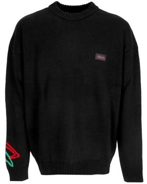 DOLLY NOIRE Round-Neck Knitwear - Black