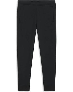 HUGO Sweatpants Van Een Katoenmix Met Geborduurd Logo - Blauw