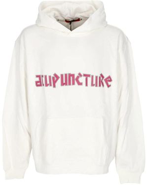 Acupuncture Hoodies - White