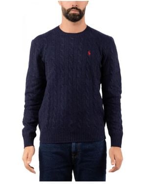 Ralph Lauren Knitwear > round-neck knitwear - Bleu