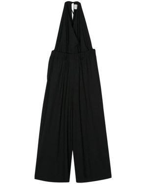 Alysi Jumpsuits & Playsuits ,Zwart ,Sportieve Jumpsuit Voor