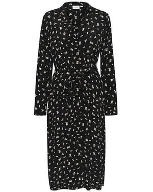 Saint Tropez Shirt Dresses - Black