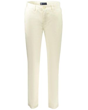 North Sails Slim Fit Chino Broek - Naturel