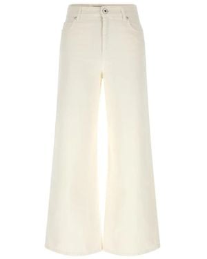 Weekend by Maxmara Wide Jeans - White