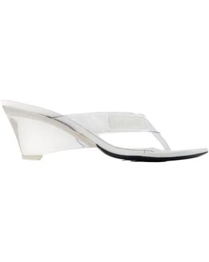 Coperni Heeled Mules - White