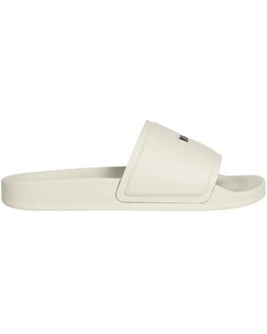 MSGM Sliders - Blanc