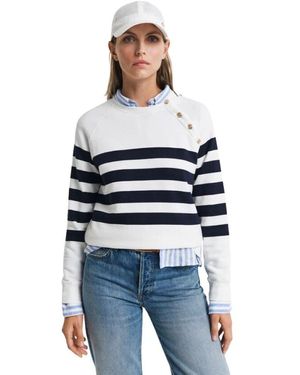GANT Round-Neck Knitwear - Bleu