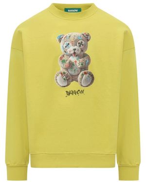 Barrow Hoodies & Sweatvesten ,Geel ,Sweatshirt