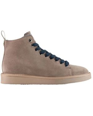 Pànchic Lace-Up Boots - Marrone