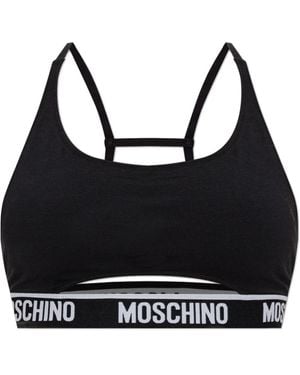 Moschino Sleeveless Tops - Black