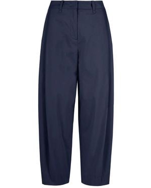 Bomboogie Cropped Trousers - Blue