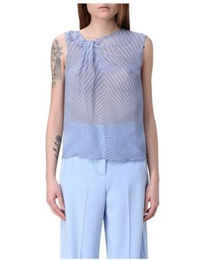 Patrizia Pepe Stylisches Top Für Modebegeisterte - Blau