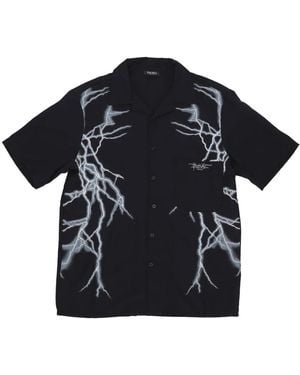 PHOBIA ARCHIVE Overhemden ,Zwart ,Lateral Lightning Shirt