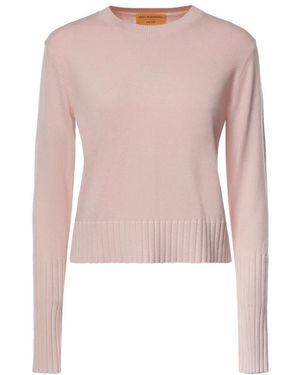 Guest In Residence Round-Neck Knitwear - Rosa