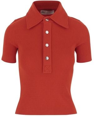 Tory Burch Polo Shirts - Red