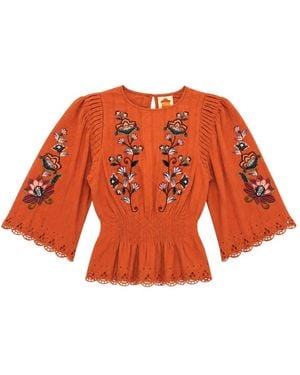 FARM Rio Blouses - Naranja