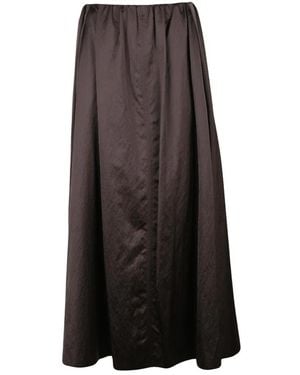 Alysi Maxi Skirts - Marron