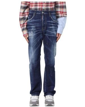 DSquared² Straight Jeans - Blu