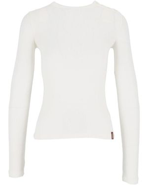 Dondup Long Sleeve Tops - Bianco