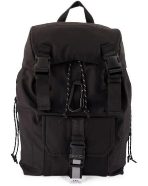 A.P.C. Backpacks - Negro