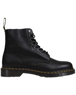 Dr. Martens 1460 Pascal Lederstiefel - Schwarz