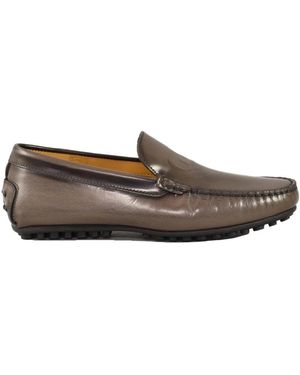 Testoni Schoenen ,Bruin ,Leer Leren Schoenen