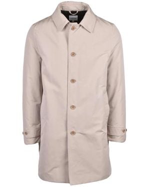 Aspesi Single-Breasted Coats - Natural