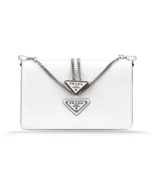 Prada Cross Body Bags - Blanco
