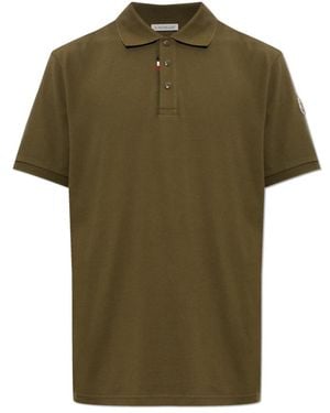Moncler Polo Met Logopatch - Groen
