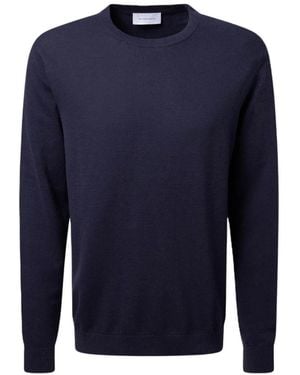 Baldessarini Round-Neck Knitwear - Azul