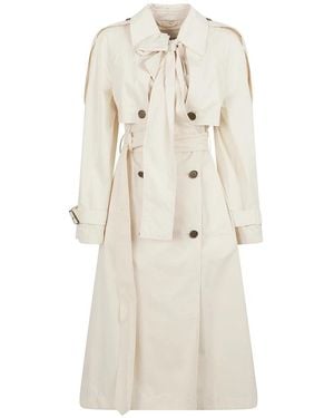 Burberry Trench Coats - Natural