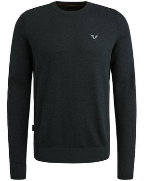 PME LEGEND Casual Katoen Modal Pullover - Zwart