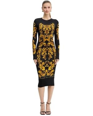 Versace Jeans Couture Midi Dresses - Amarillo