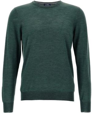 Barba Napoli Round-Neck Knitwear - Green