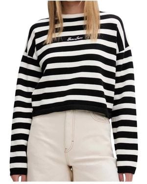 Guess Round-Neck Knitwear - Nero