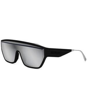 Dior Club M7U Shield Sonnenbrille - Schwarz