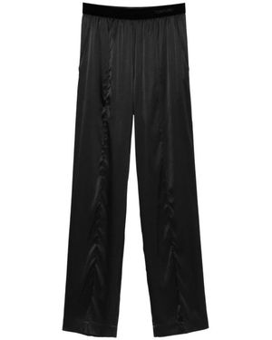 Tom Ford Wide Pants - Black