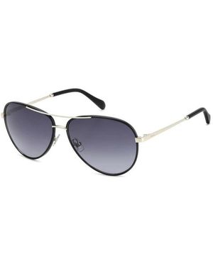 Fossil Tropfenförmige Sonnenbrille - Blau